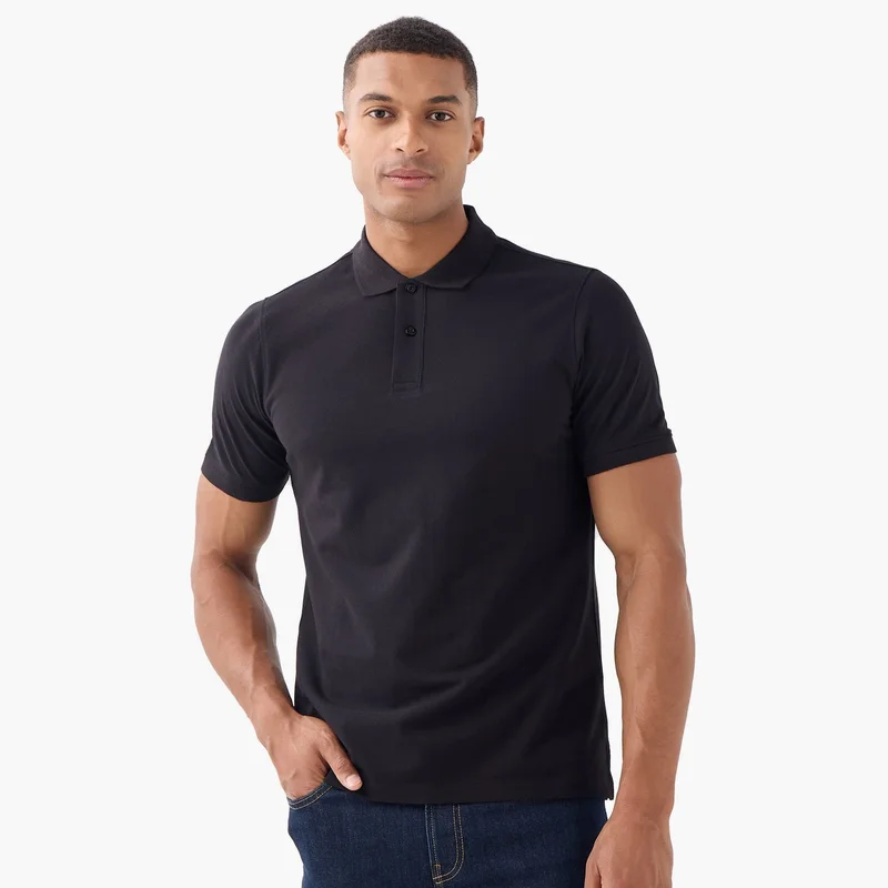 Splash FAV Regular Fit Polo T-shirt with Short Sleeves